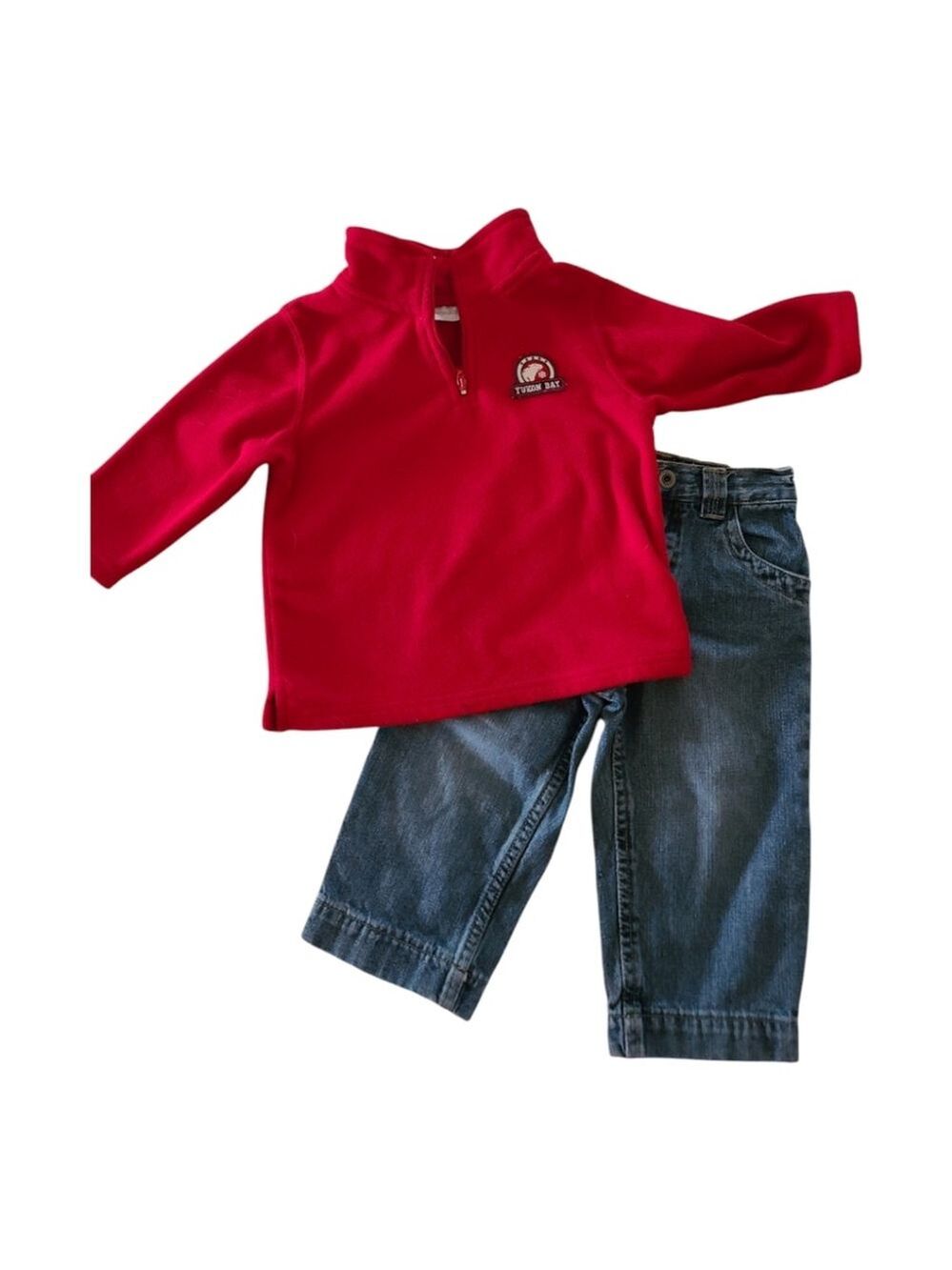 Cherokee Boys Jeans & Fleece Set 18 Months